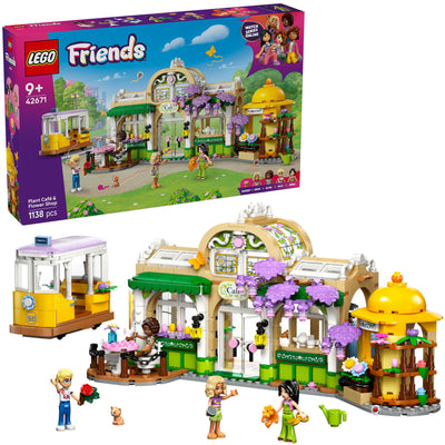 Lego ® friends plantencafé en bloemenwinkel bouwset - 42671