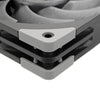 Silverstone fhl120 case fan (zwart, 120 x 120 x 25 mm, pwm)