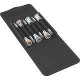 Wera 8767 b torx® hf 1 zyklop bitdoppen set torx dopsleutel (6-delig, met vasthoudfunctie, 3 8 -aandrijving) - afbeelding 1