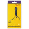 Delock usb condenser microfoon (zwart, met tafel standaard)
