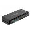 Delock displayport 1.4 8k kvm-switch (grijs zwart)