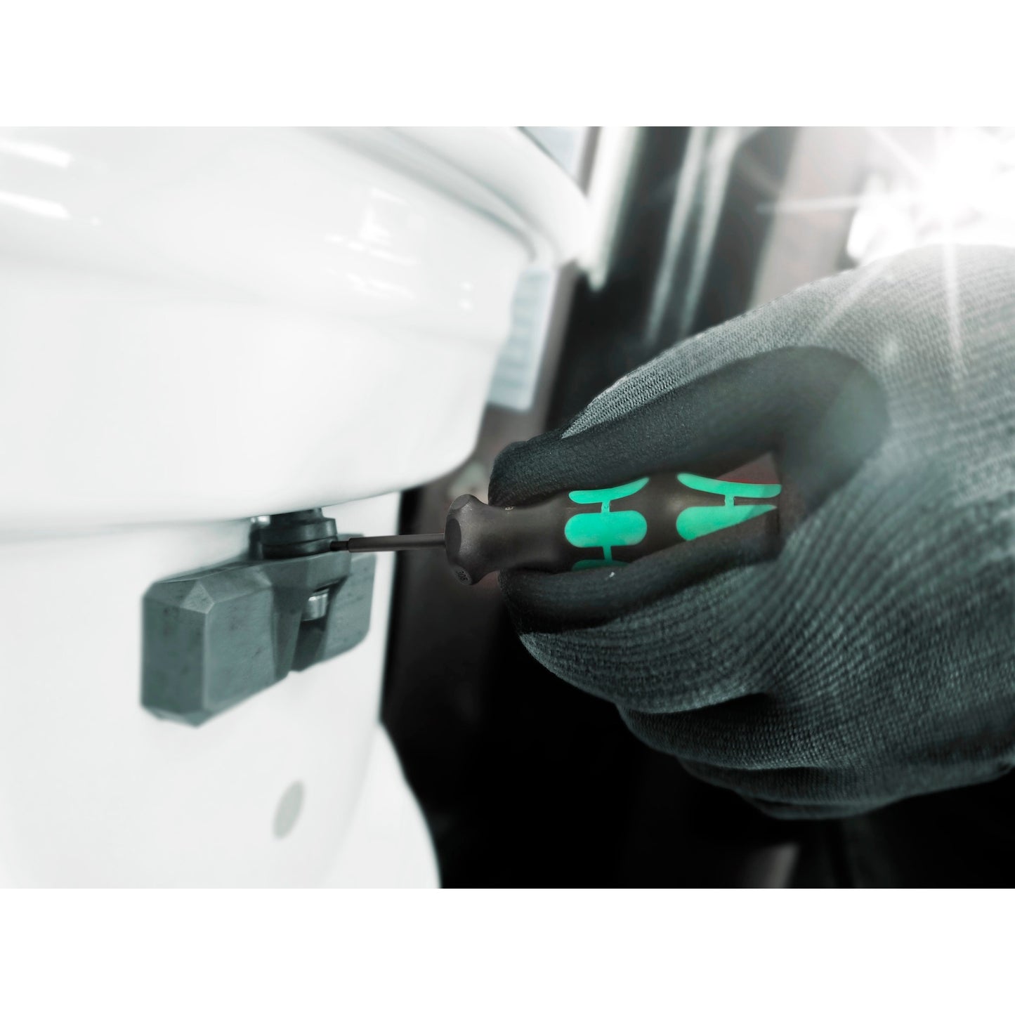 Wera 7440 41 42 kraftform momentschroevendraaierset 0,3-6,0nm (zwart groen, 27-delig, met rapidaptor snelspanboorhouder)