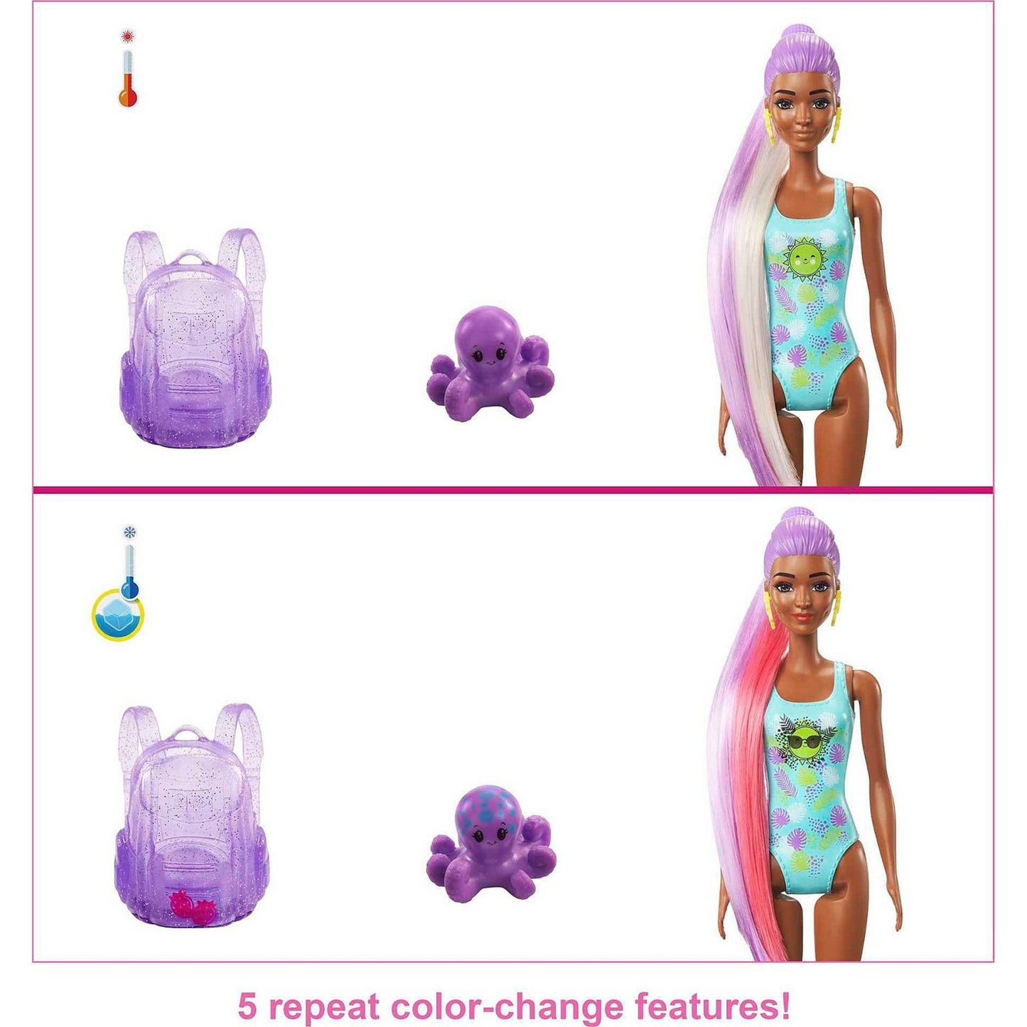 Barbie color reveal - schuim aardbei pop (wave 3)