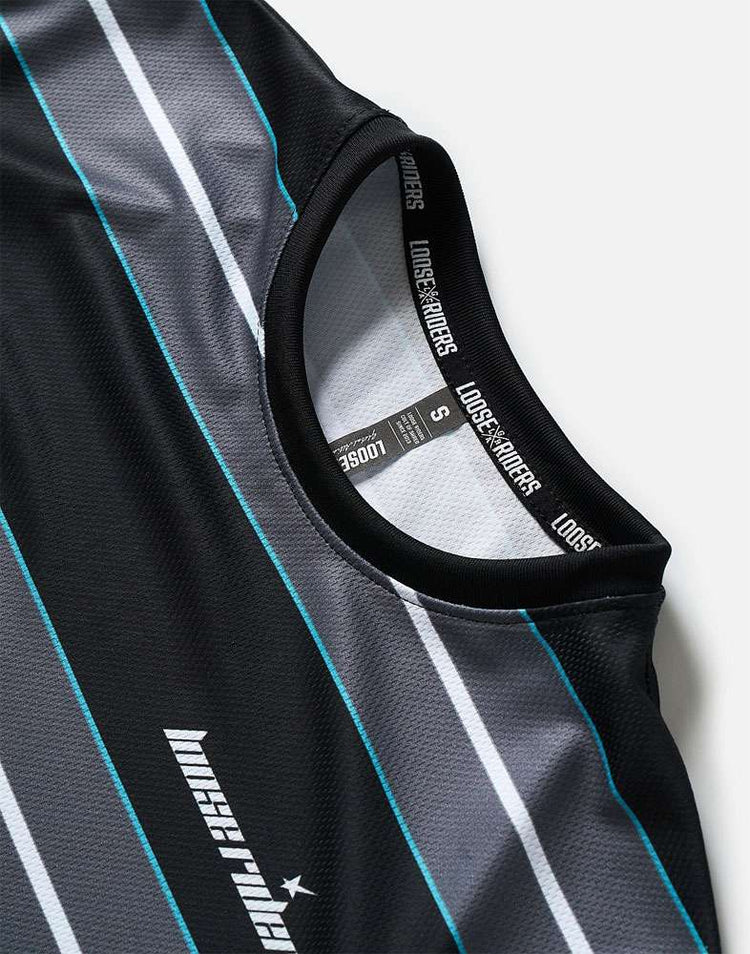 Loose riders stripes - mtb long sleeve jersey