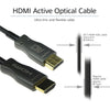 Act connectivity hdmi premium 4k active optical cable v2.0 hdmi-a male - hdmi-a male, 30 meter kabel (zwart)