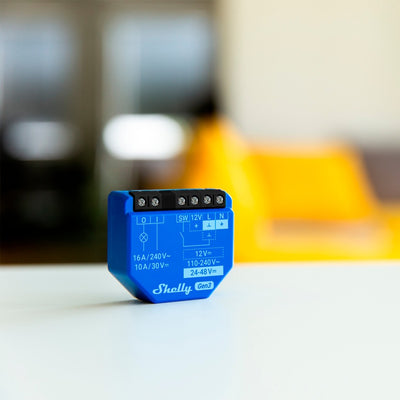 Shelly 1 gen3 relais (wifi, bluetooth)