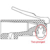 Goobay cat.5e rj-45 stp stekker (grijs, 10 stuks)