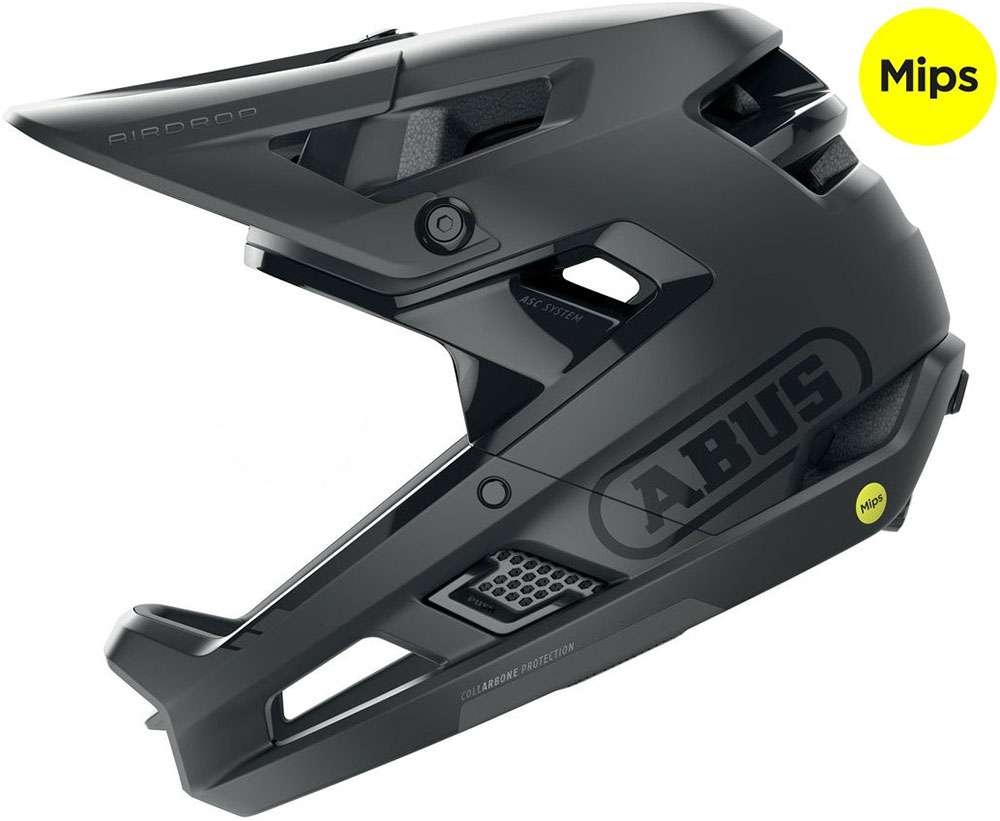 Abus helm AirDrop MIPS velvet Zwart L-XL 58-62cm