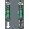 Wera 8009 zyklop pocket set 3 bitset (zwart groen, 27‑delig)