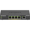 Netgear 5-port gigabit ethernet poe+ unmanaged switch (gs305pp) (zwart)