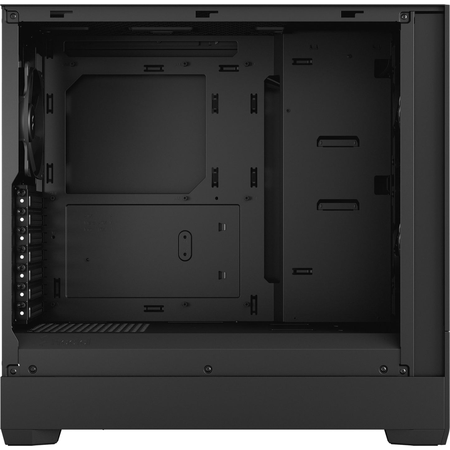 Fractal design pop air midi tower behuizing (zwart | 2x usb-a | tempered glass)
