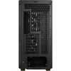 Fractal design north xl midi tower behuizing (zwart houtkleur | 2x usb-a | 1x usb-c | tempered glass)