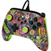 Powera advantage controller met kabel voor de xbox series x|s - fortnite: glow (neongroen, xbox series x|s, xbox one, pc) - afbeelding 2