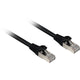 Sharkoon cat.6a netwerkkabel (zwart, 3 meter, sftp, rj-45, halogeenvrij)