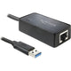Delock usb 3.0 adapter -> gigabit lan netwerkadapter (zwart)