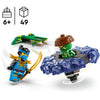Lego ninjago 71849 nya vs. elementaire monsterspinner