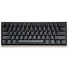 Ducky one 2 pro mini classic rgb mechanisch gaming toetsenbord (zwart, us lay-out (qwerty), cherry mx silent red, 60%, rgb led, double-shot pbt, quack mechanics)