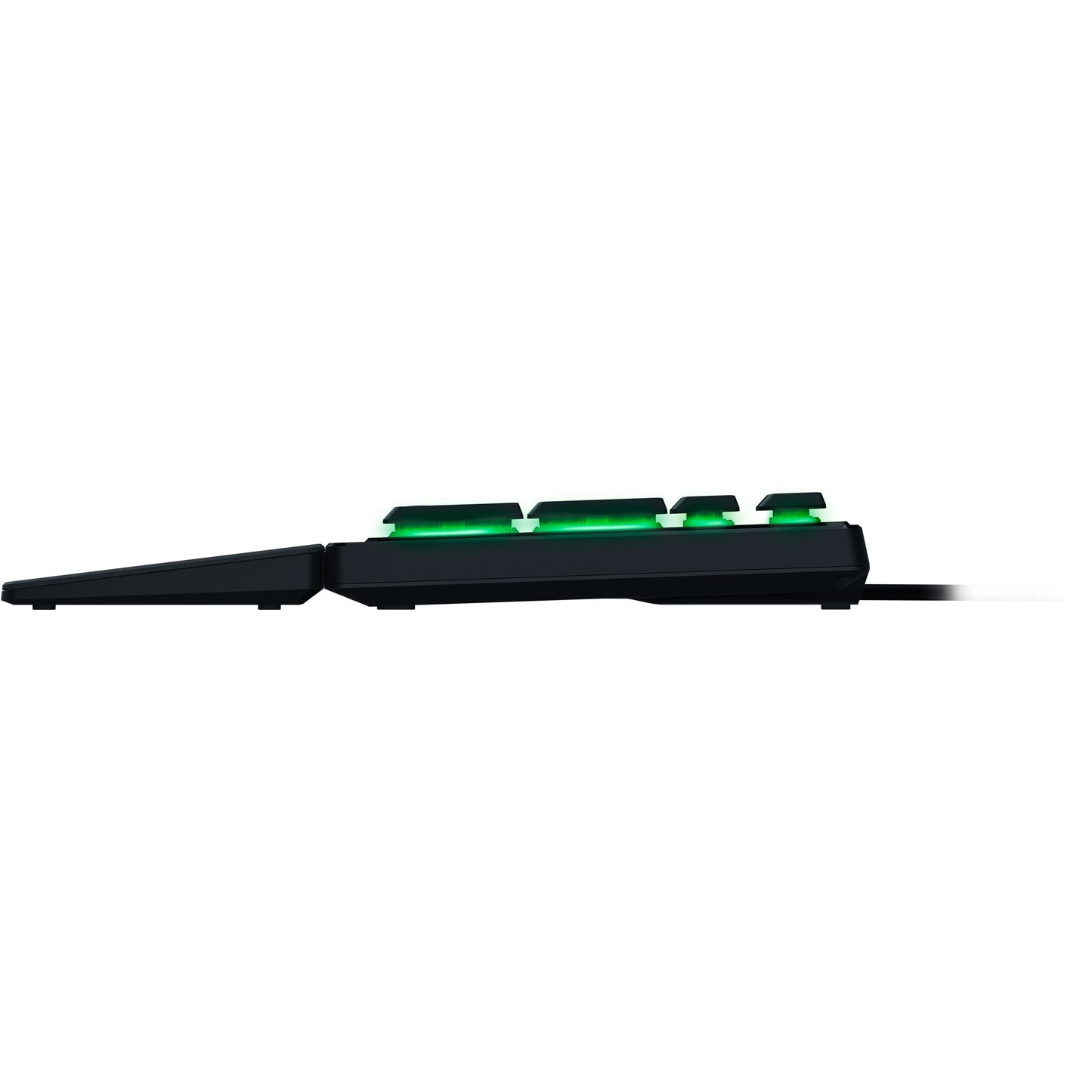 Razer ornata v3 x low profile rgb gaming toetsenbord (zwart, us lay-out (qwerty), membraan, 100%)