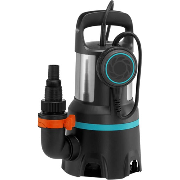 Gardena vuilwaterpomp 16000 dompel- en drukpompen (zwart roestvrij staal, 450 watt)
