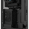 Nzxt h2 flow mini tower behuizing (zwart | 2x usb-a | 1x usb-c | tempered glass)