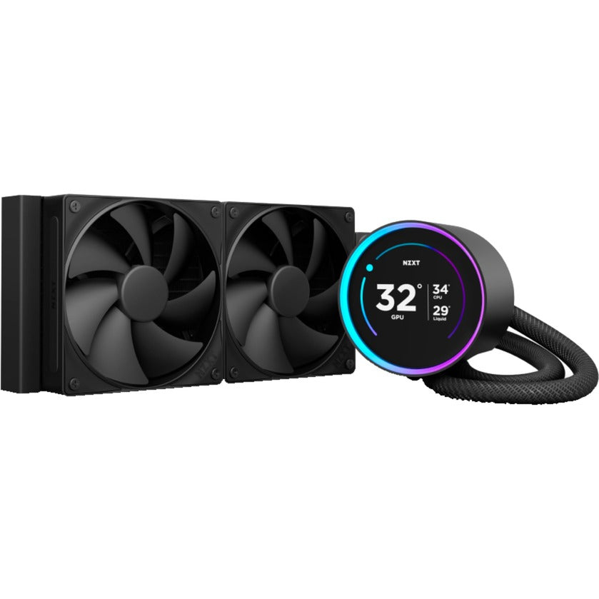 Nzxt kraken elite 240 waterkoeling (zwart)