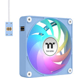 Thermaltake ct120 ex argb sync pc cooling fan hydrangea blue (3-fan pack) case fans (lichtblauw, 3 stuks, 120 x 120 x 25 mm, pwm) - afbeelding 2