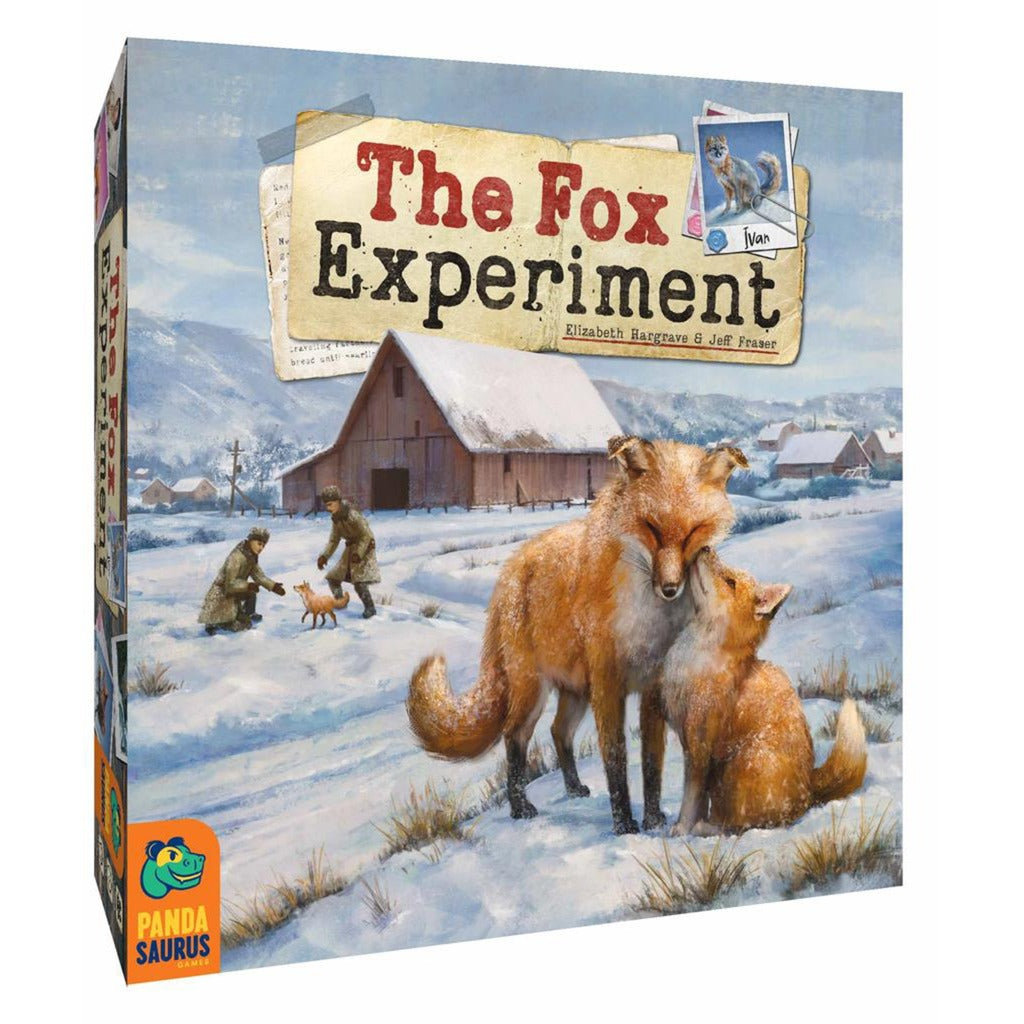 European player network the fox experiment bordspel (engels, 1 - 4 spelers, 60 minuten, vanaf 10 jaar)