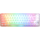 Ducky one 3 sf aura white rgb mechanisch toetsenbord (wit, us lay-out (qwerty), cherry mx brown, 65%, abs double shot, hot swap) - afbeelding 1