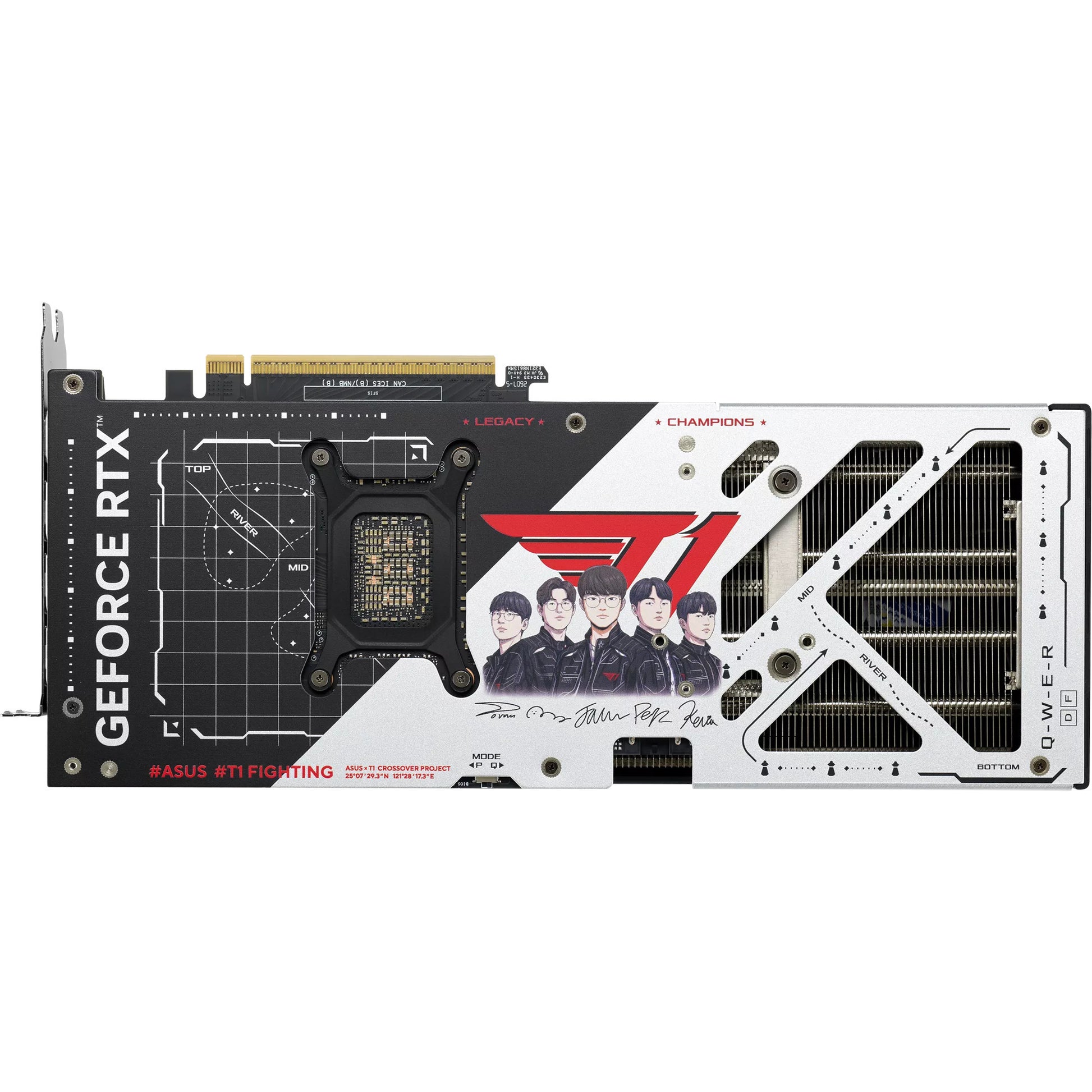 Asus t1 geforce rtx 5070 oc grafische kaart (3x displayport, 1x hdmi 2.1, dlss 4)