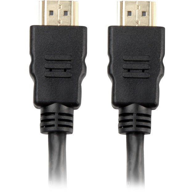Sharkoon high speed hdmi kabel met ethernet (zwart, 3 meter, 4k, verguld)