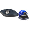 Kensington slim duo gel mouse trackball wrist rest polssteun (blauw zwart)