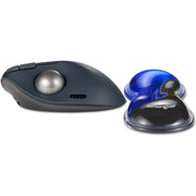 Kensington slim duo gel mouse trackball wrist rest polssteun (blauw zwart) - afbeelding 5