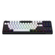 Hator rockfall 3 tkl wireless rgb mechanisch gaming toetsenbord (zwart, us lay-out (qwerty), 80% (tkl), rgb, pbt keycaps, hotswap, 2.4 ghz bluetooth usb-c) - afbeelding 2