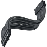 Silverstone sst-pp07e-mbb verlengkabel (zwart) - afbeelding 2