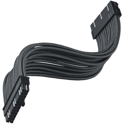 Silverstone sst-pp07e-mbb verlengkabel (zwart)