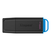 Kingston datatraveler exodia 128 gb usb-stick (zwart blauw, usb-a 3.2 gen 1 (5 gbit s)) - afbeelding 1
