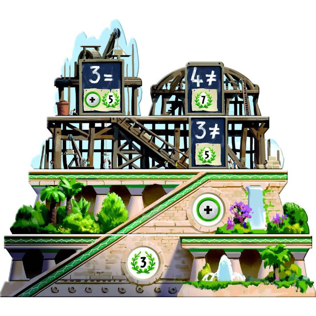Asmodee 7 wonders: architects bordspel (nederlands, 2 - 7 spelers, 25 minuten, vanaf 8 jaar)