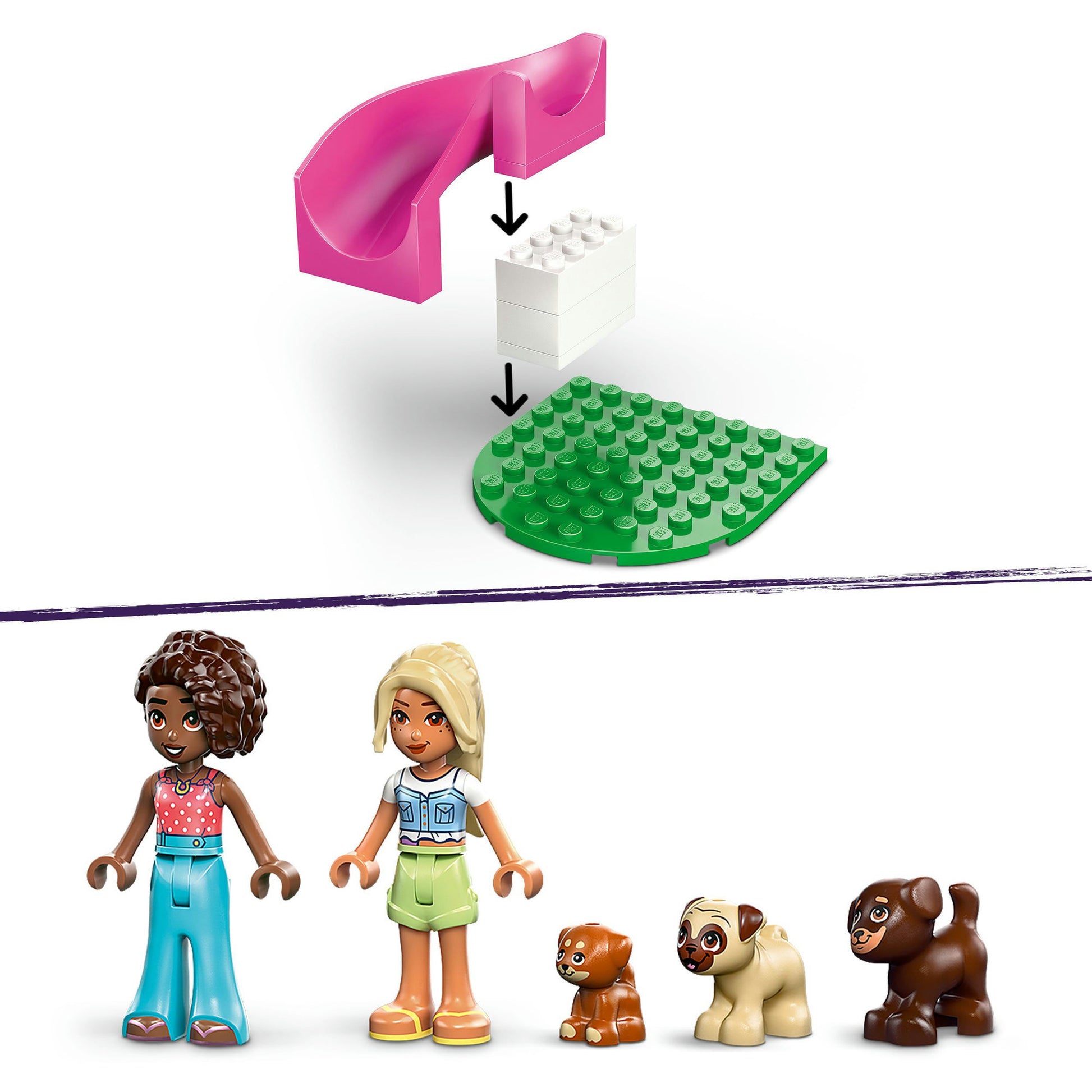 Lego friends hondenspeeltuin rollenspel bouwpakket - 42665