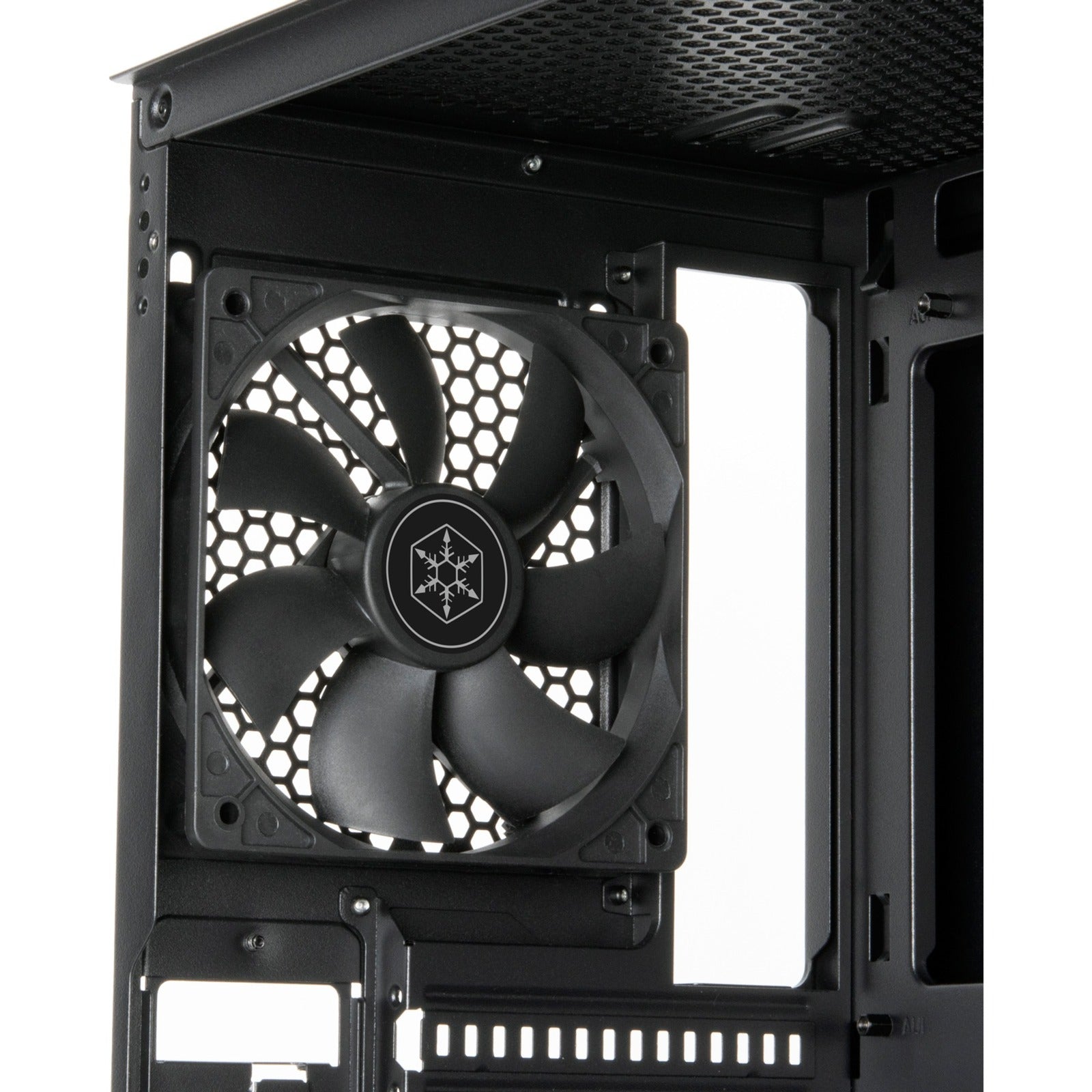 Silverstone fara r1 v2 midi tower behuizing (zwart | 3x usb-a | tempered glass)