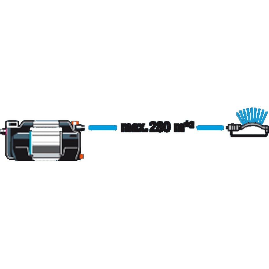 Gardena besproeiingspomp 5600 silent+ (zwart zilver)