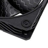 Silverstone shark force 120 case fan (zwart, 120 x 120 x 25 mm, pwm) - afbeelding 4
