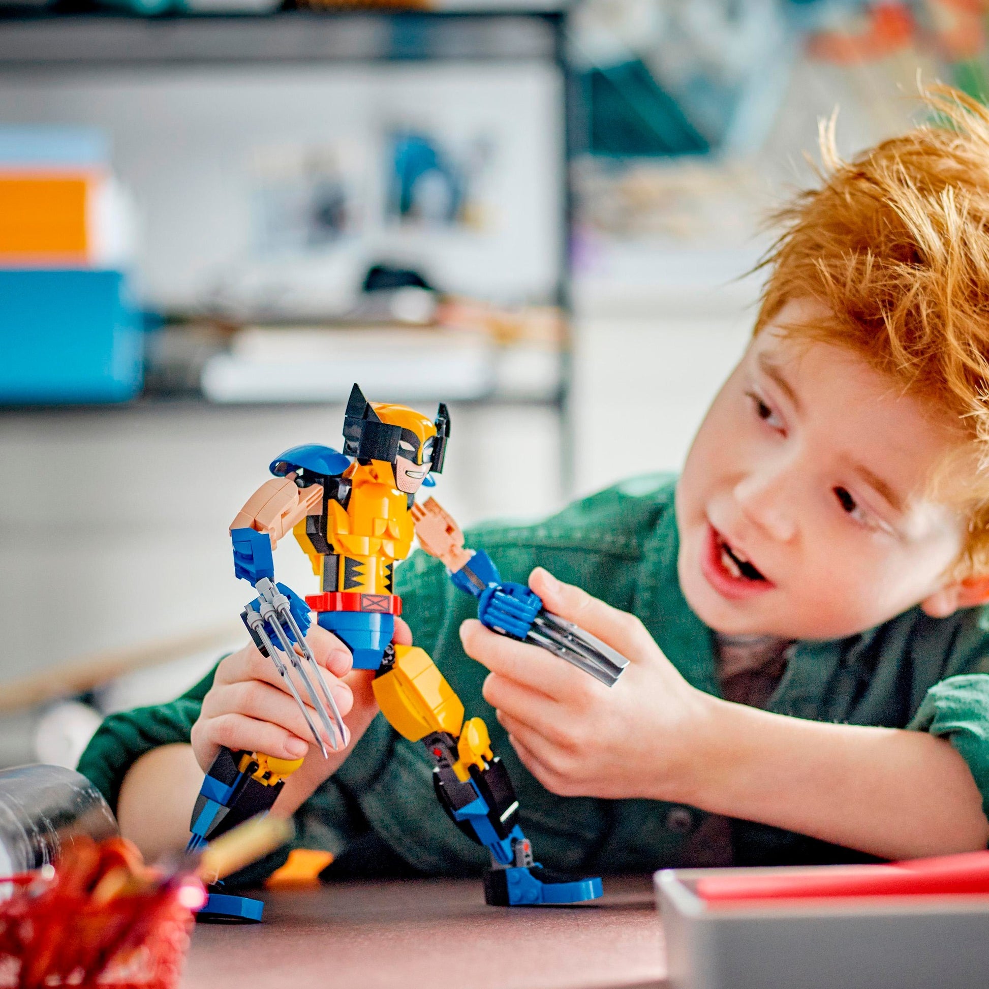 Lego marvel - wolverine bouwfiguur constructiespeelgoed (76257)