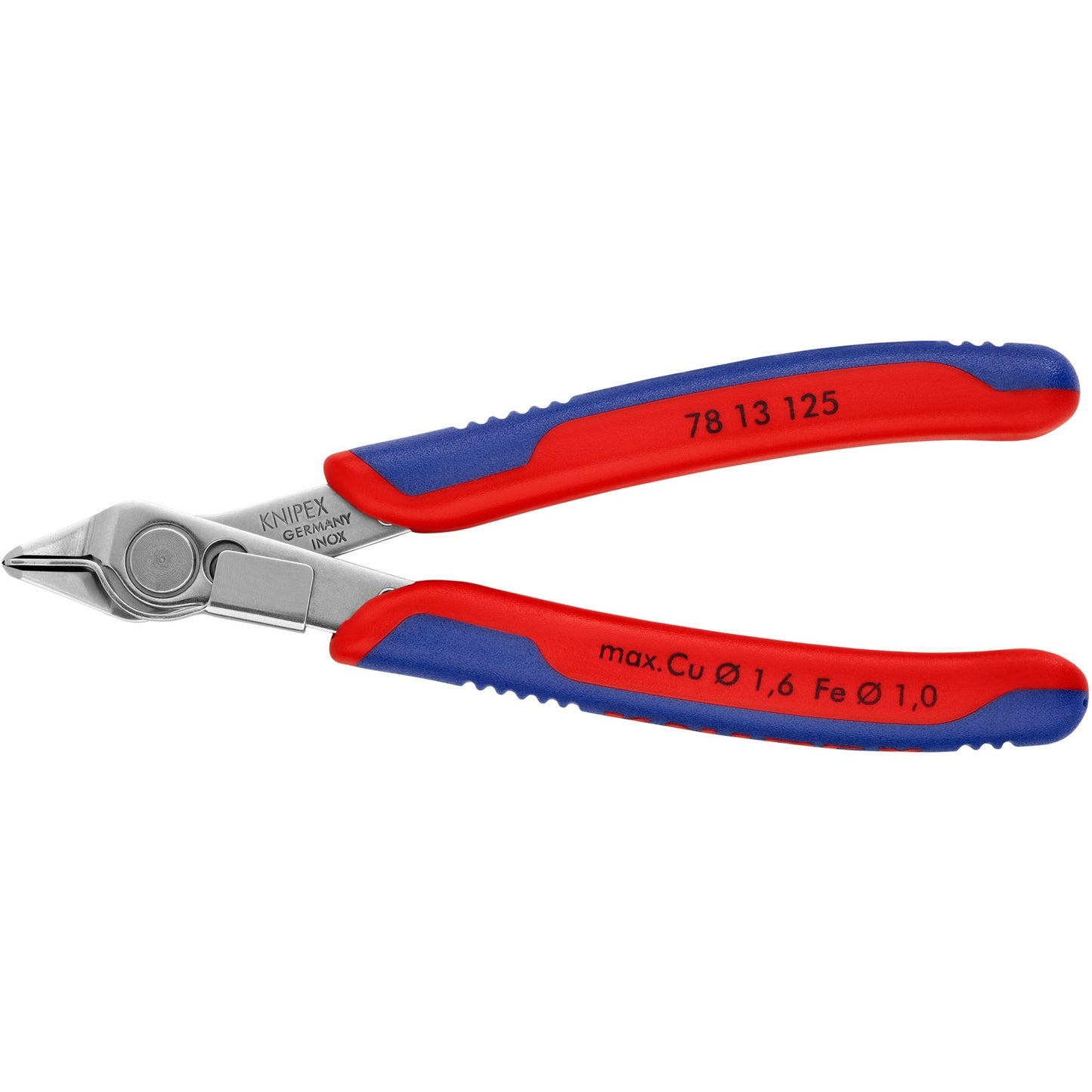 Knipex 78 13 125 electronic super knips® precisietang 125mm met draadklem | inox