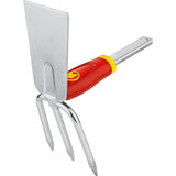 Wolf-garten multi-star il-m 3 dubbelhak schoffel (rood geel) - afbeelding 2