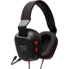 Powera bedrade stereoheadset voor nintendo switch 2 over-ear gaming headset (zwart rood, nintendo switch 2, nintendo switch – oled model, nintendo switch, nintendo switch lite)