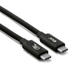Club 3d usb-c 80gbps certified 240w 8k 240hz kabel (zwart, 1.2m)
