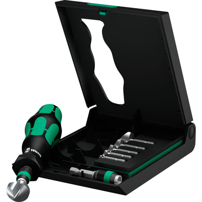 Wera 845 8 verzink bit-set, 8‑delig bitset (zwart groen)