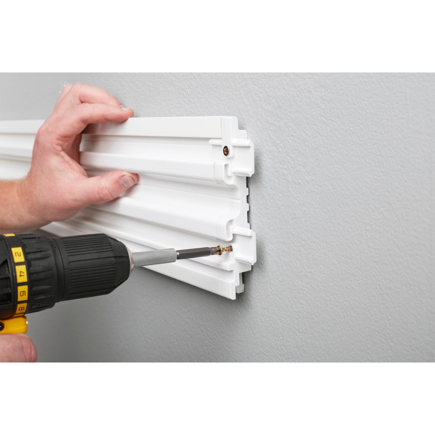 Stanley track wall - connector, 4 stuks koppeling