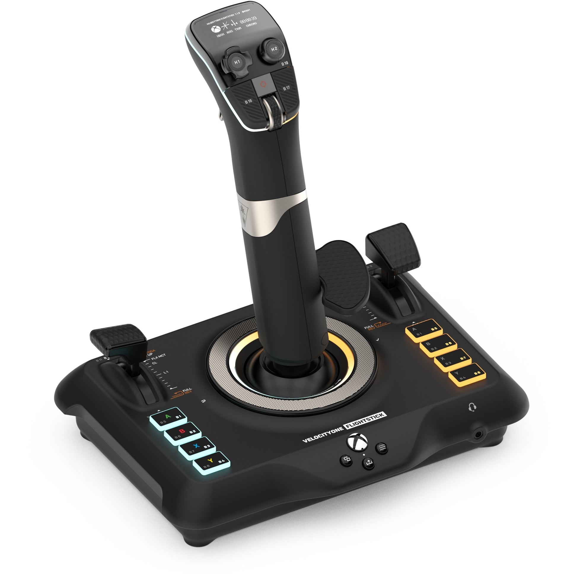 Turtle beach velocityone flightstick joystick (zwart, xbox series x|s | xbox one | windows 10 11)