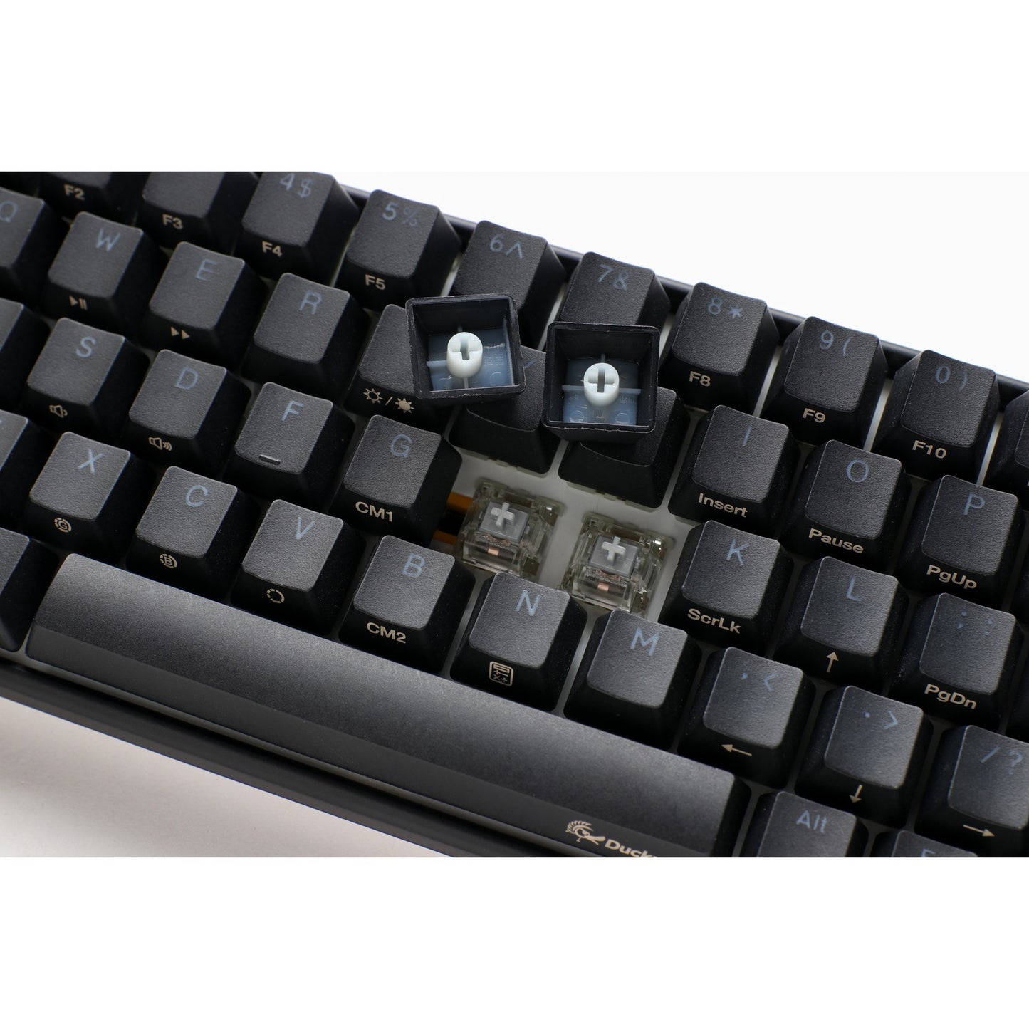 Ducky one 3 classic mini rgb mechanisch toetsenbord (zwart, us lay-out (qwerty), cherry mx brown, 60%, rgb led, double-shot pbt, hot-swappable, quack mechanics)